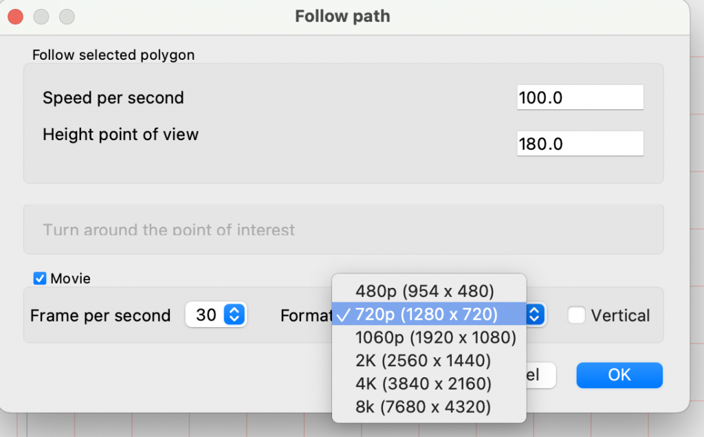 Domus.Cad follow path